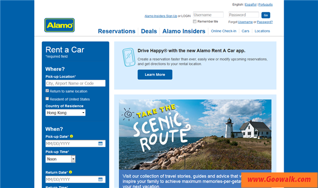 爱路美租车官方网站，alamo租车官方网站